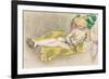 The Yellow Sultana, 1916-Leon Bakst-Framed Giclee Print