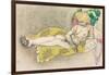 The Yellow Sultana, 1916-Leon Bakst-Framed Giclee Print