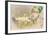 The Yellow Sultana, 1916-Leon Bakst-Framed Giclee Print