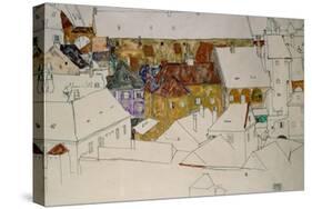 The Yellow Town, 1914-Egon Schiele-Stretched Canvas