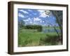 The Yellow Water Wetlands on Floodplain of the Alligator River, Kakadu National Park, Australia-Robert Francis-Framed Photographic Print