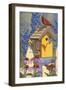 The Yellowbird House-Jeffrey Hoff-Framed Giclee Print