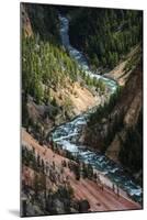 The Yellowstone River Carves Through The Grand Canyon Of The Yellowstone, Yellowstone National Park-Bryan Jolley-Mounted Photographic Print