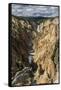 The Yellowstone River Roars Through The Grand Canyon Of The Yellowstone-Bryan Jolley-Framed Stretched Canvas