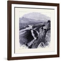 The Yellowstone River United States of America-null-Framed Giclee Print