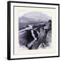 The Yellowstone River United States of America-null-Framed Giclee Print