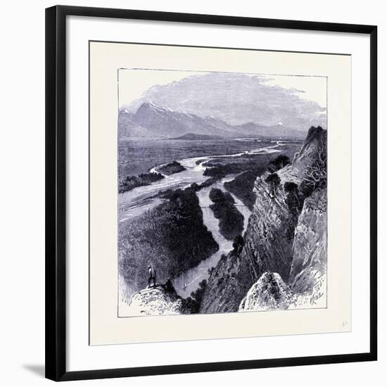 The Yellowstone River United States of America-null-Framed Giclee Print