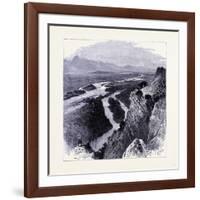 The Yellowstone River United States of America-null-Framed Giclee Print