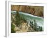 The Yellowstone River, Yellowstone National Park, Wyoming, USA-Charles Gurche-Framed Photographic Print