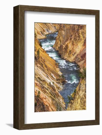 The Yellowstone River, Yellowstone National Park, Wyoming, USA.-Russ Bishop-Framed Photographic Print