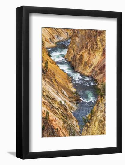 The Yellowstone River, Yellowstone National Park, Wyoming, USA.-Russ Bishop-Framed Photographic Print