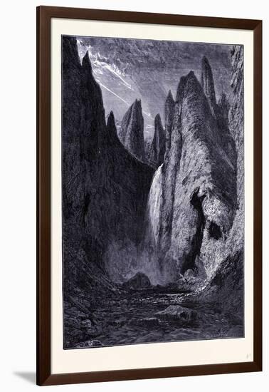 The Yellowstone Valley United States of America-null-Framed Giclee Print