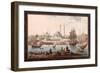 The Yeni Cami And the Port of Istanbul-Jean-Baptiste Hilair-Framed Giclee Print