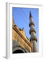 The Yeni Camii (New Mosque), Istanbul, Turkey, Europe, Eurasia-Simon Montgomery-Framed Photographic Print