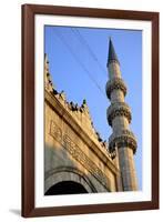 The Yeni Camii (New Mosque), Istanbul, Turkey, Europe, Eurasia-Simon Montgomery-Framed Photographic Print