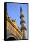 The Yeni Camii (New Mosque), Istanbul, Turkey, Europe, Eurasia-Simon Montgomery-Framed Stretched Canvas