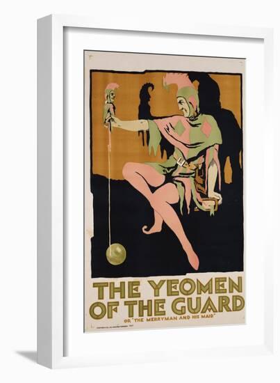 The Yeoman of the Guard, circa 1910-null-Framed Giclee Print