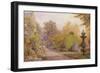 The Yew Walk, Barncluith, Strathclyde-Ernest Arthur Rowe-Framed Giclee Print