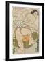 The Yokozuna Wrestler Shiranui Dakuemon of the Higo Stable, 1830-1844-Utagawa Kunisada-Framed Giclee Print