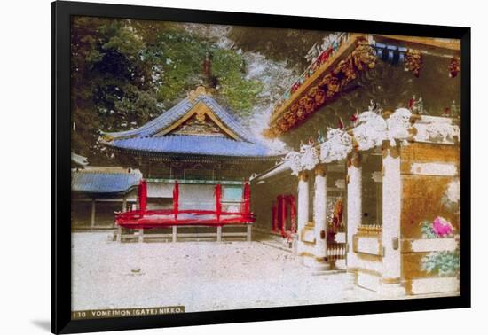 The Yomeimon Gate of Tosho-Gu Shrine, Nikko, Japan-null-Framed Giclee Print