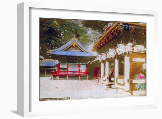 The Yomeimon Gate of Tosho-Gu Shrine, Nikko, Japan-null-Framed Giclee Print