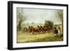 The York to London Royal Mail on the Open Road in Winter-Henry Thomas Alken-Framed Giclee Print