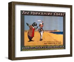 The Yorkshire Coast-null-Framed Art Print