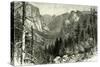 The Yosemite Valley from Artist Point New York 1891 Usa-null-Stretched Canvas