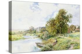 The Young Angler-Arthur Claude Strachan-Stretched Canvas