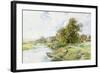 The Young Angler-Arthur Claude Strachan-Framed Giclee Print