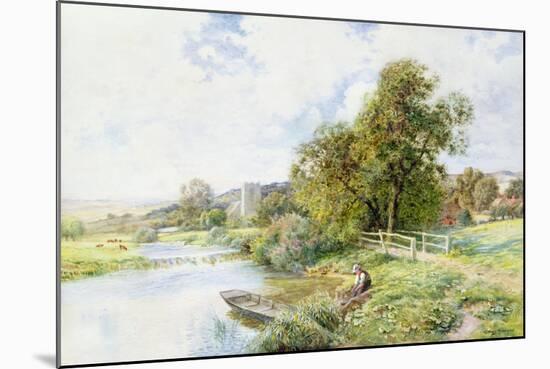 The Young Angler-Arthur Claude Strachan-Mounted Giclee Print