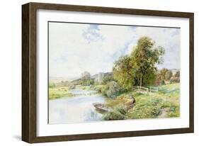 The Young Angler-Arthur Claude Strachan-Framed Giclee Print