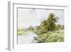 The Young Angler-Arthur Claude Strachan-Framed Giclee Print