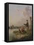 The Young Anglers-Edmund Bristow-Framed Stretched Canvas