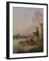 The Young Anglers-Edmund Bristow-Framed Giclee Print