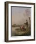 The Young Anglers-Edmund Bristow-Framed Giclee Print