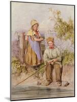 The Young Anglers-James Jnr Hardy-Mounted Giclee Print