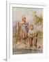 The Young Anglers-James Jnr Hardy-Framed Giclee Print