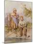 The Young Anglers-James Jnr Hardy-Mounted Giclee Print