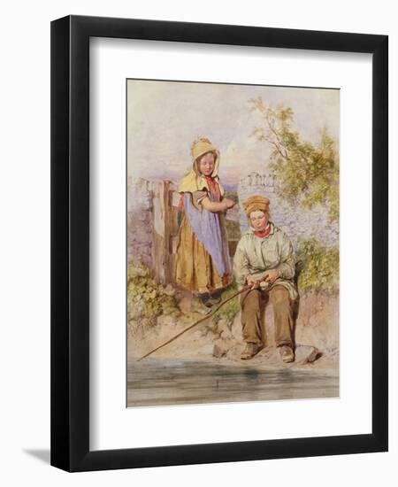 The Young Anglers-James Jnr Hardy-Framed Giclee Print