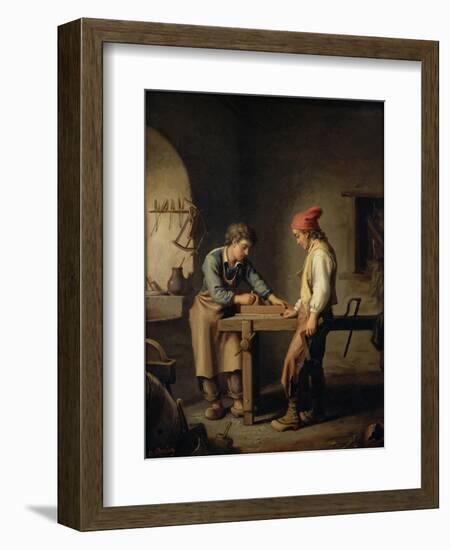 The Young Apprentice, Before 1903-Edouard Amable Onslow-Framed Giclee Print