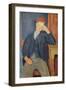 The Young Apprentice, c.1918-19-Amedeo Modigliani-Framed Giclee Print