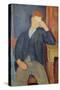 The Young Apprentice, c.1918-19-Amedeo Modigliani-Stretched Canvas