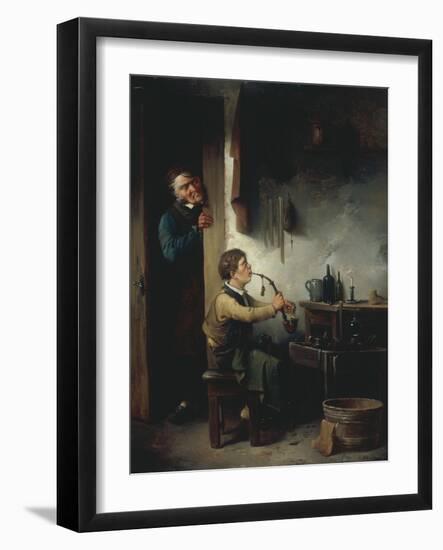 The Young Apprentice-Christian Andreas Schleisner-Framed Giclee Print