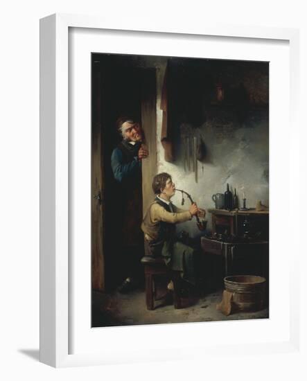 The Young Apprentice-Christian Andreas Schleisner-Framed Giclee Print