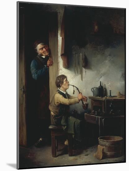 The Young Apprentice-Christian Andreas Schleisner-Mounted Giclee Print