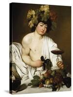 The Young Bacchus by Caravaggio-null-Stretched Canvas