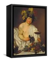 The Young Bacchus-Caravaggio-Framed Stretched Canvas
