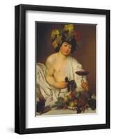 The Young Bacchus-Caravaggio-Framed Giclee Print