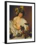 The Young Bacchus-Caravaggio-Framed Giclee Print